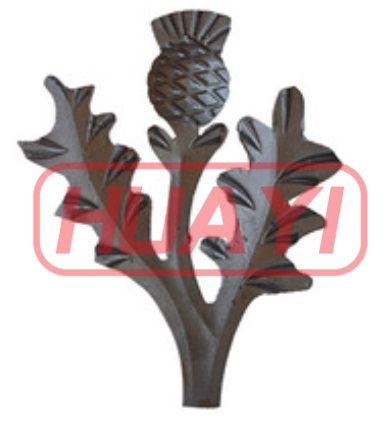 hot stamped iron decorations