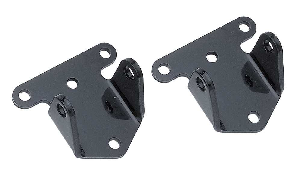 Chevy All Steel Mounts; 1-11/16 in. tall, 2-1/2 in. wide tabs-