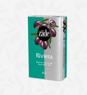 Оливковое масло Riviera Pure Olive Oil / 3 литра жести