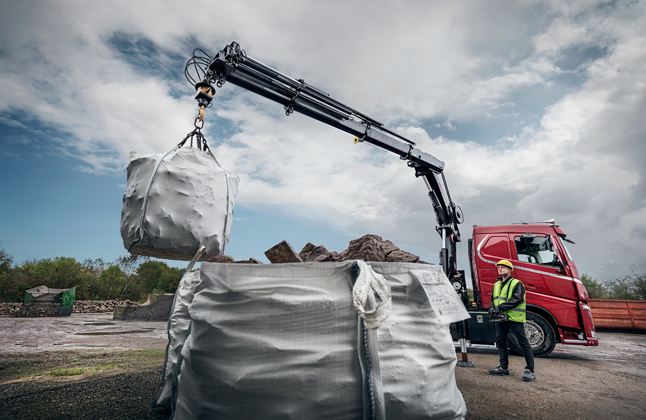 HIAB X-HiPro 362 truck mounted crane