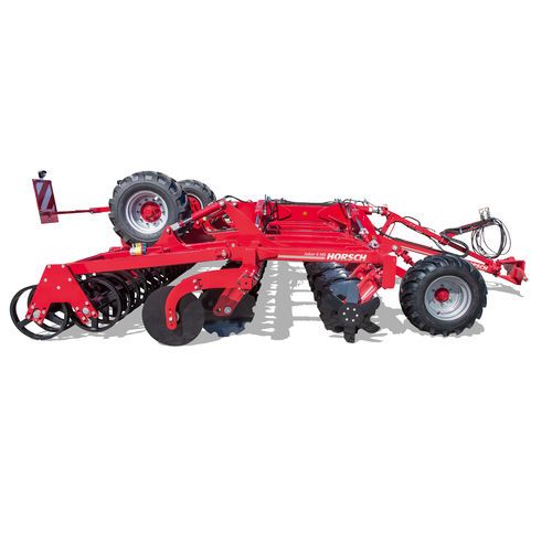 TOWED CULTIVATOR HYDRAULIC ATTACHMENT WITH DISC AND CYLINDER TAMNBURLU
