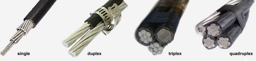 Стандартный сервисный кабель и провод IECA