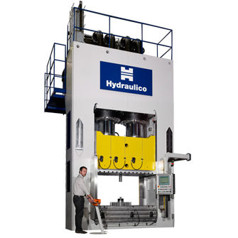 HYDRAULIC PRESS DEEP PLASTER / CUTTING / TESTING TAP 2000/1200/300/100 - 2300X1300