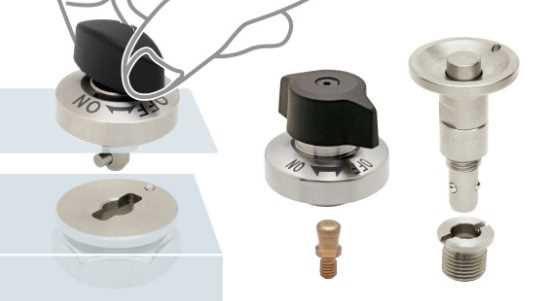 Quick release fasteners