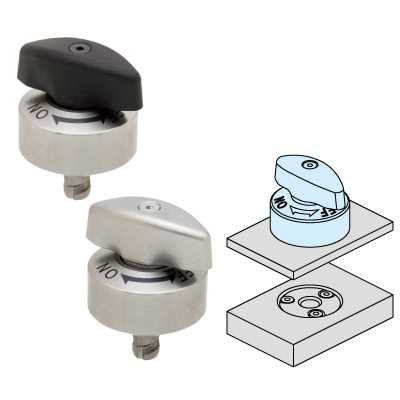One-Touch Fasteners / HEAVY DUTY QUARTER-TURN CLAMPS