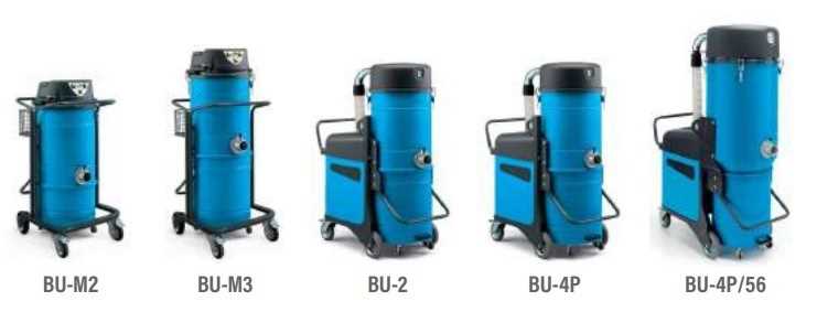 WHEELED INDUSTRIAL VACUUM CLEANERS MOBILE FILTER UNITS