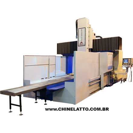 CNC Computerized Milling Machine - Mobile Head - Linear Guides