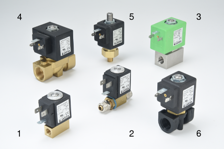 2/2 DOĞRUDAN ETKİLİ SOLENOİD VANALAR