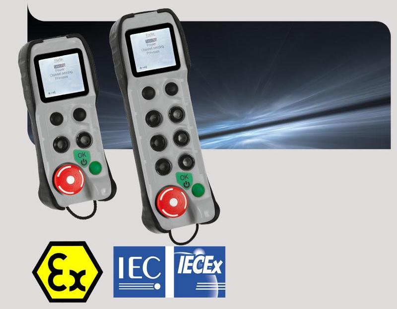 Bidirectional radio remote control ATEX IECEx