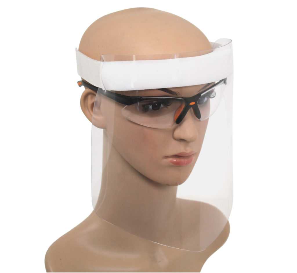 Soft PVC is the alternative for transparent plexiglass / acrylic glass – protective film and face shield visor.