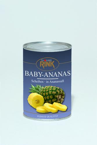 Ananas suyunda bebek ananas, 425 ml