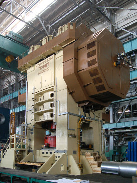 EKSANTRİK SICAK DÖVME  PRESİ  MODEL Моdel K8552 14000 tf Capacity