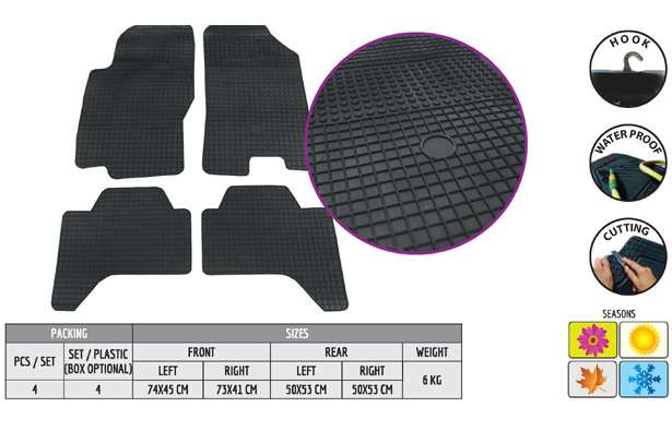 car floor  rubber mats