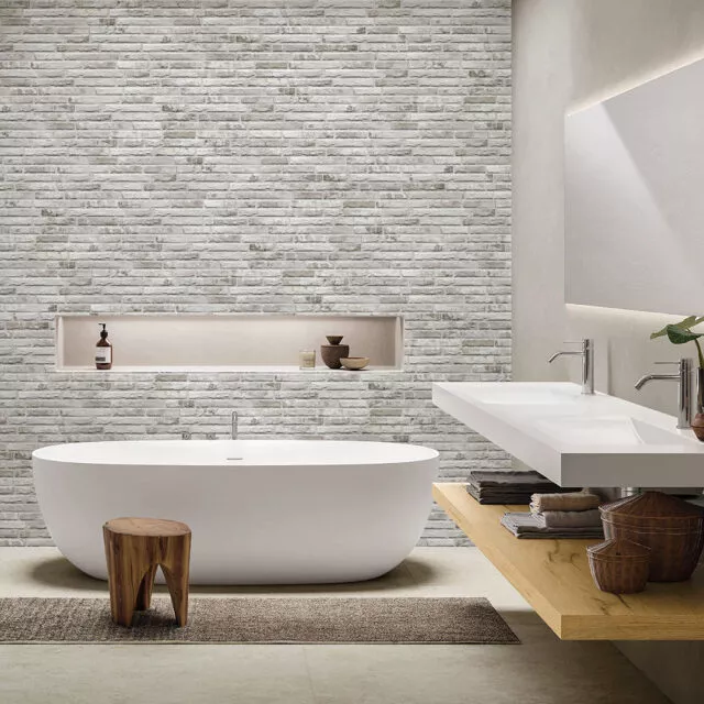 tiled wall cladding