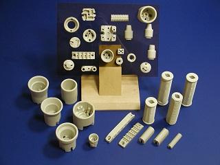 Electroporcelain parts