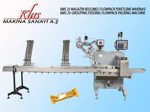 KMS 25 Magazine Feeder Flowpack Packing Machine