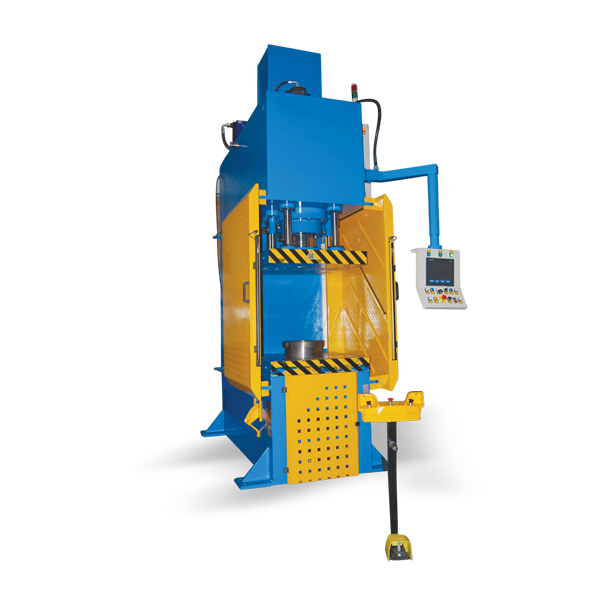 120 Ton Automatic Type C Pre-Filled, Fast Slow Cone, PLC Control Light Barrier Ironing Press