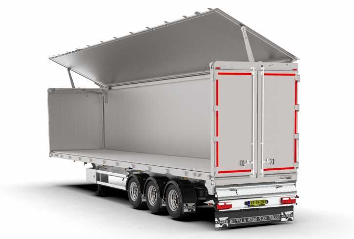 Combined cargo trailer