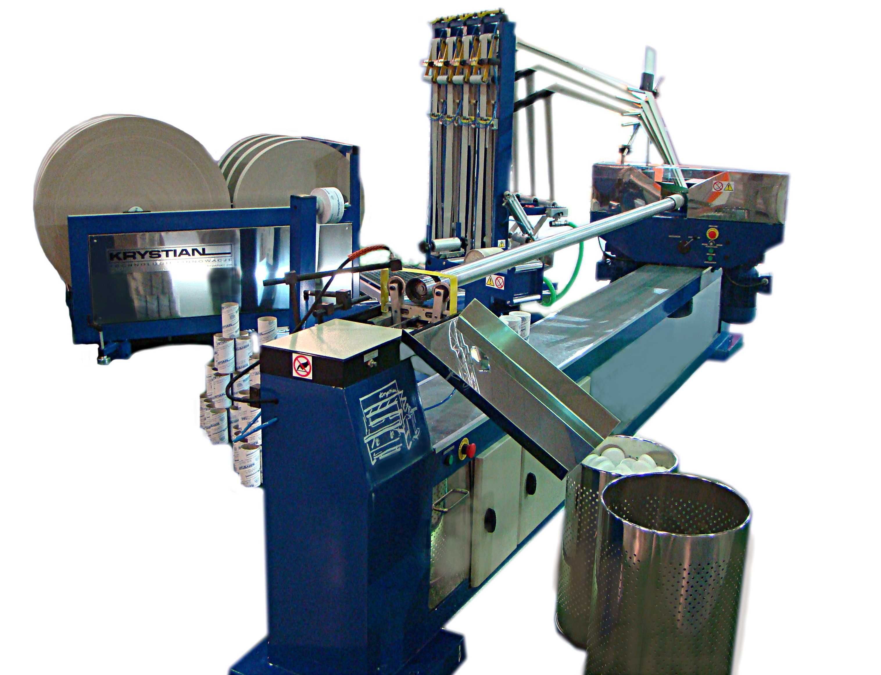 4 web paper core making machine with one cutter