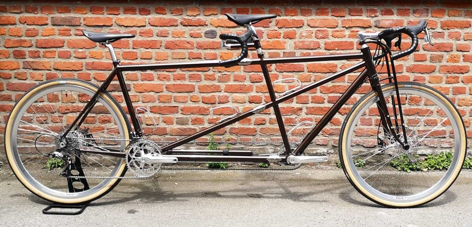 handmade tandem bike