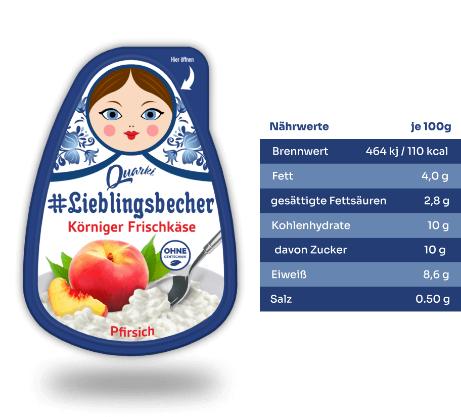 peach-flavored cream cheese