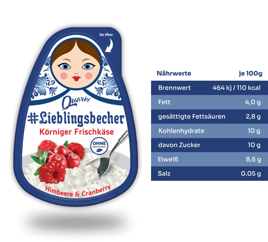 cream cheese with raspberry granules