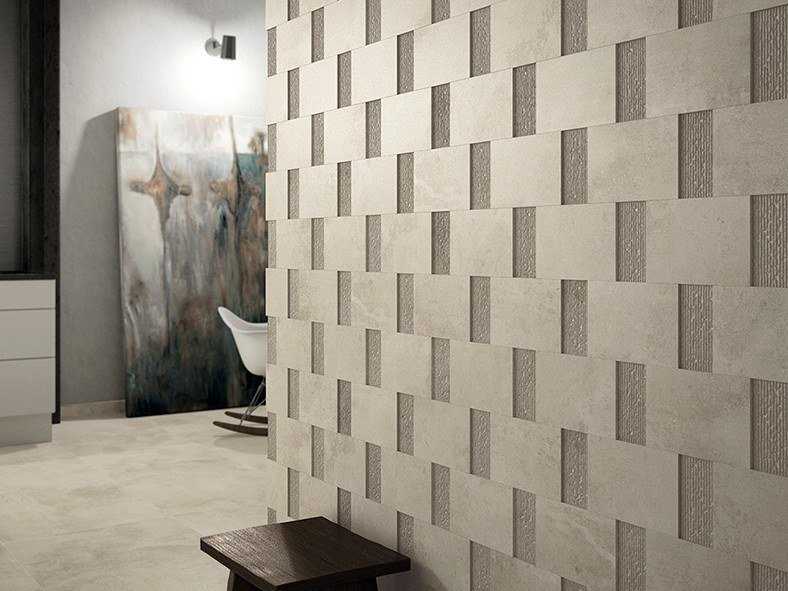 Technical porcelain 3D Wall Tile