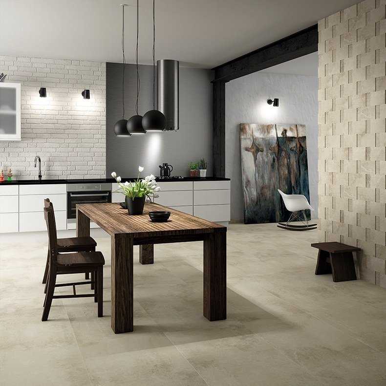 Technical porcelain 3D Wall Tile