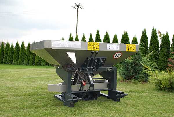 TWIN DISC SINGLE HOOPER STAINLESS SPREADER