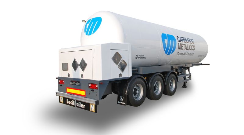 gas carrier semi-trailers