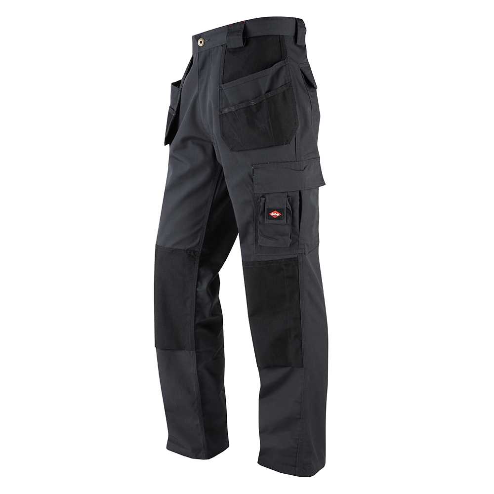 FIXED HOLSTER MULTI POCKET CARGO TROUSERS GREY