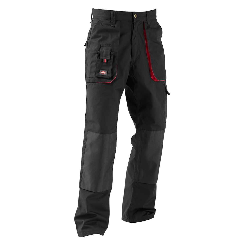 TWO COLOUR BOTTOM LOADER KNEE PAD POCKET CARGO TROUSERS