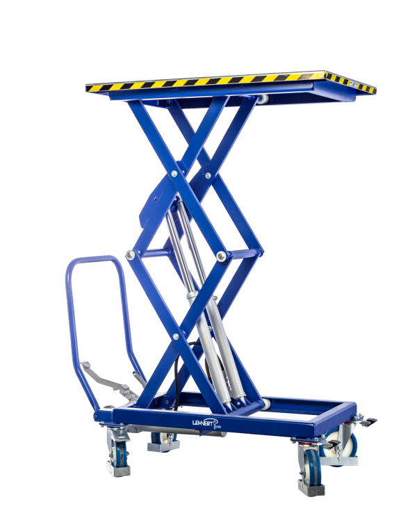 Double scissor lifting table