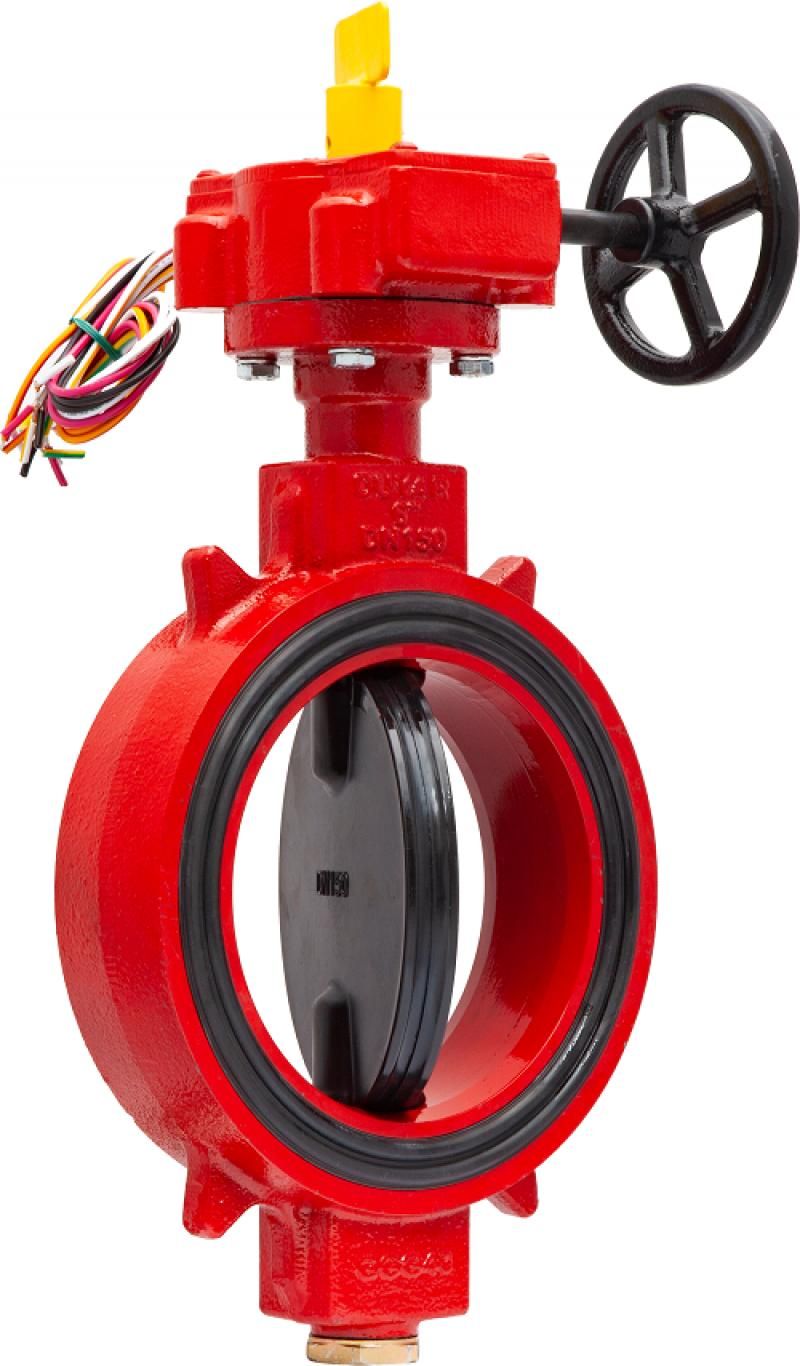 Traceable butterfly valve