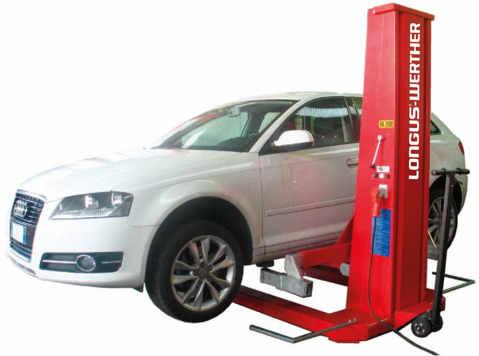 POST LIFT LW / Yük kapasitesi: 2500 kg