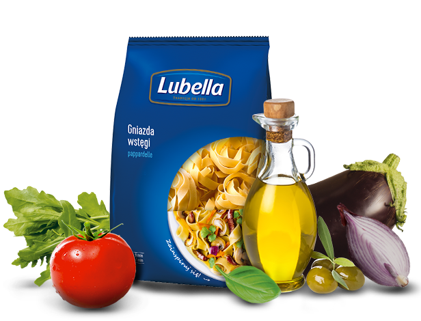 Lubella classic Pappardelle pastas