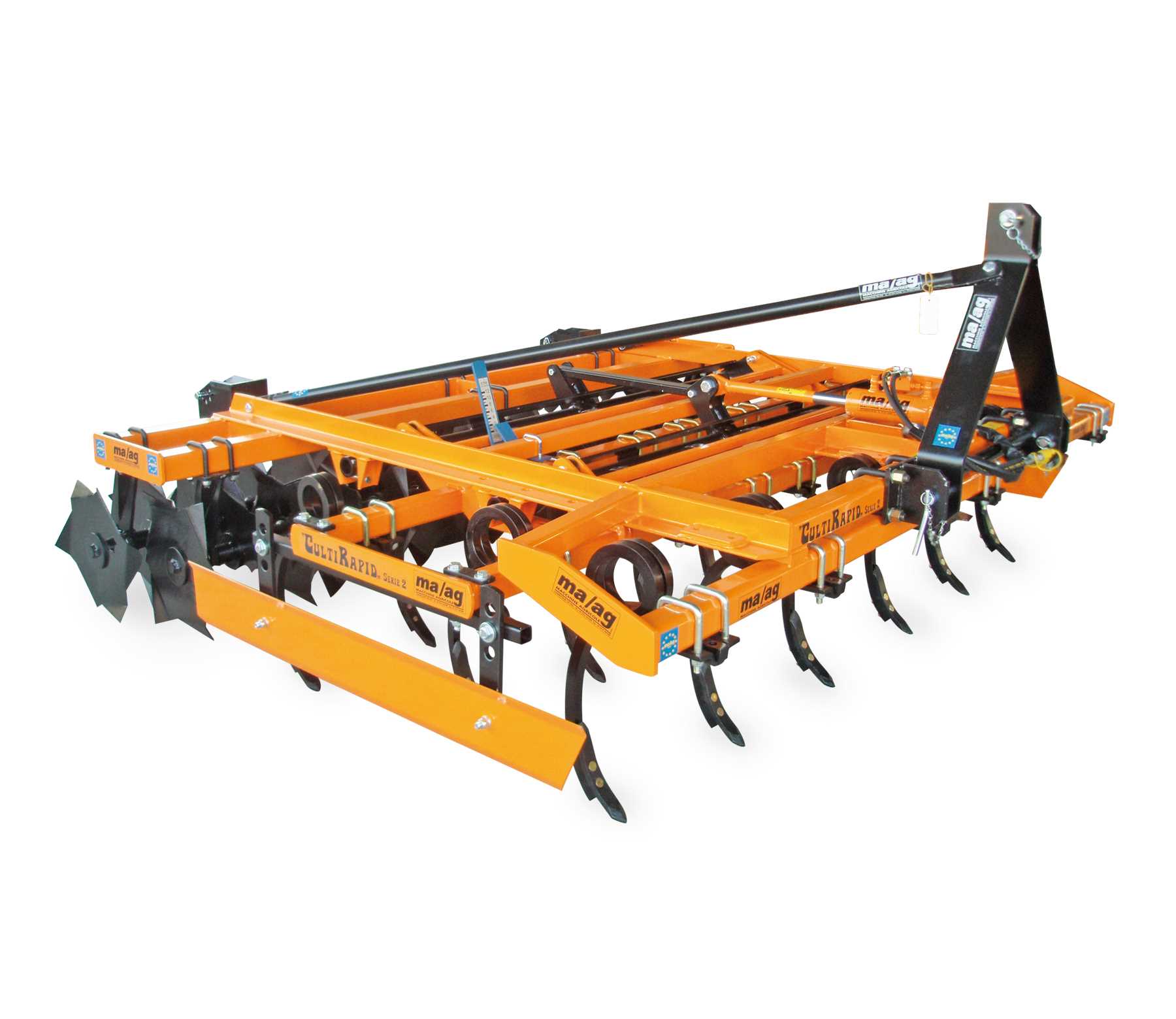 Combined machines for the seed bed preparation