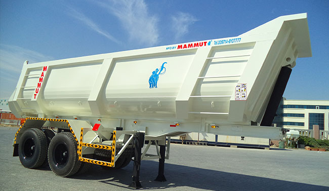 MAMMUT tipper semi-trailer