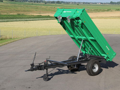 TEK DİNGİLLİ DAMPERLİ HAFİF TRAKTÖR RÖMORKU  REDK-40