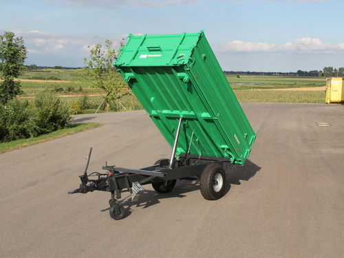 TEK DİNGİLLİ DAMPERLİ HAFİF TRAKTÖR RÖMORKU  REDK-30.RM