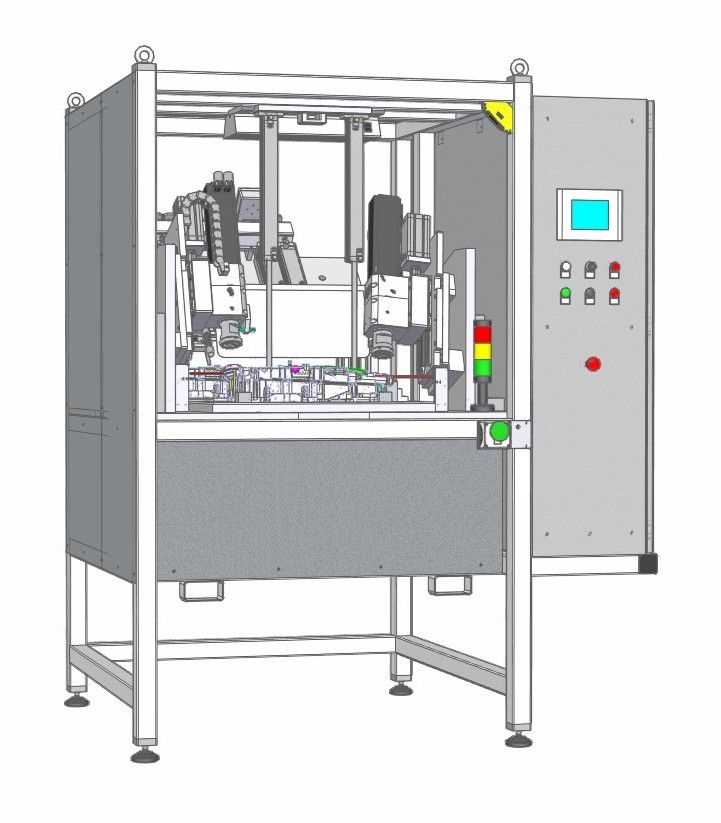 Sıcak plakalı rotasyon kaynak makinesi