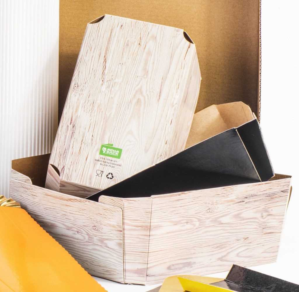 CARDBOARD BASKETS OR PUNNETS