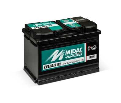 MIDAC Araç aküleri / Celeris STANDART VE DÜŞÜK DIN serisi