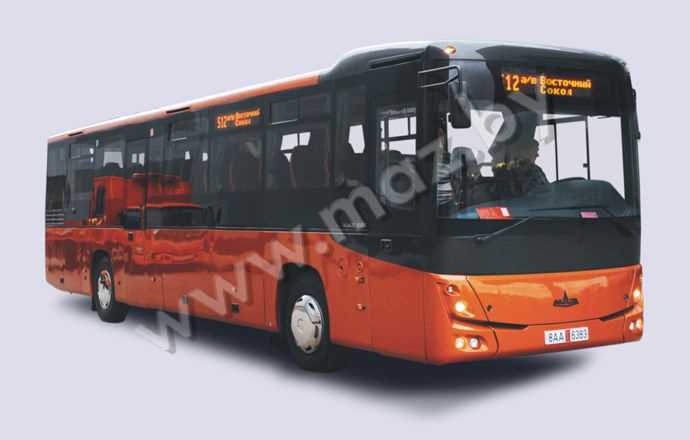  buses MAZ-231 Designed for commuters, intercity transportation