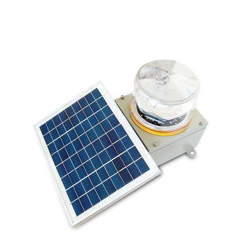 Светодиодная сигнальная лампа для воздуха в здании (с солнечной панелью)