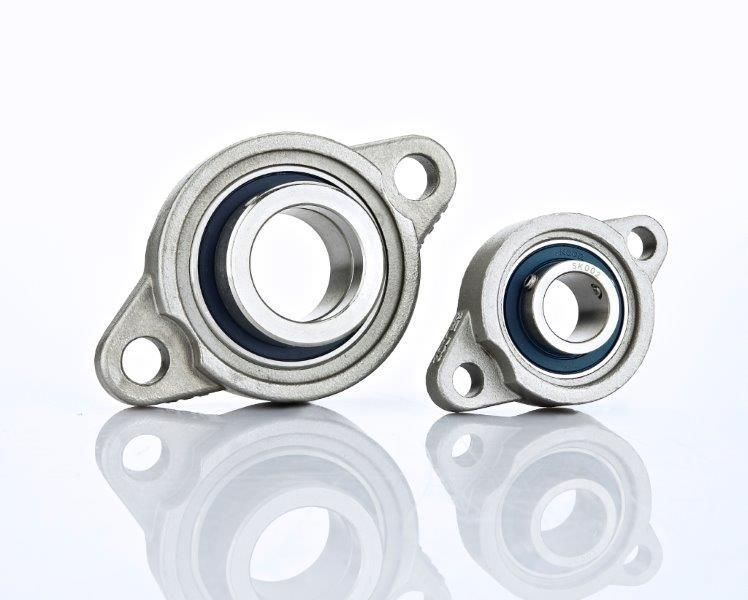Mini stainless steel flange bearing unit