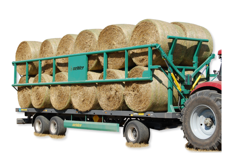 Three-Axle Bale Trailer