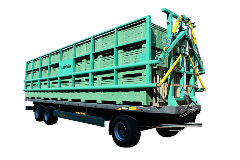 Three-Axle Bale Trailer