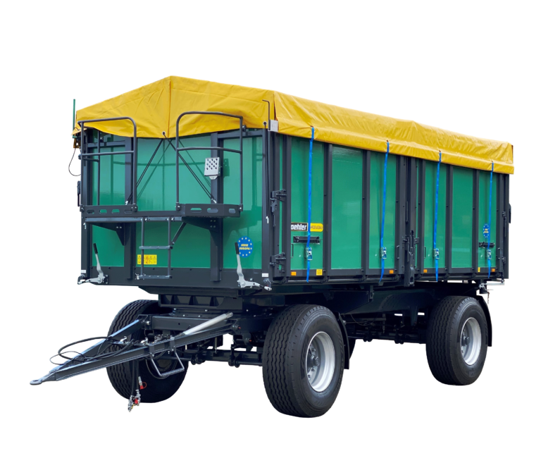 Two-Axle 3-Way Tipping Trailer