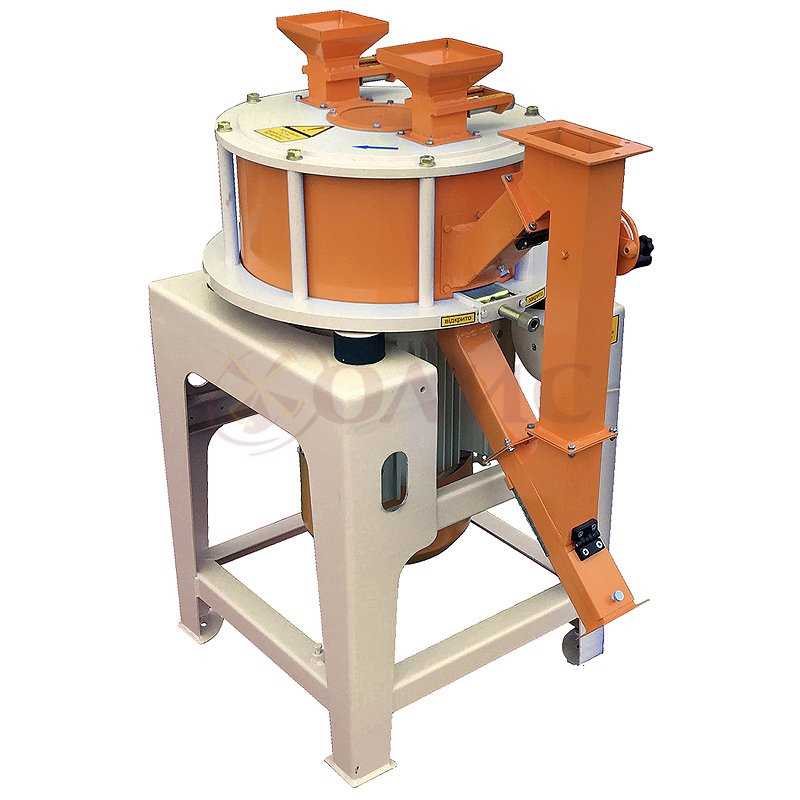 تصميم آلة إزالة الأوساخ "Cascade" (آلة للمعالجة العميقة لسطح الحبوب)